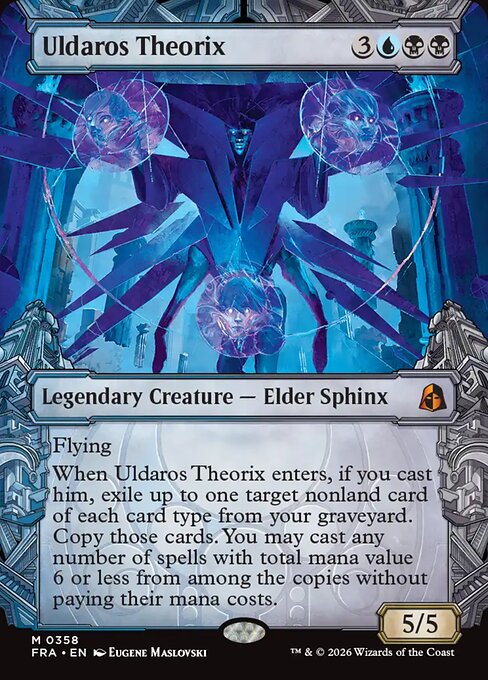 Uldaros Theorix - Reality Fracture MTG spoiler
