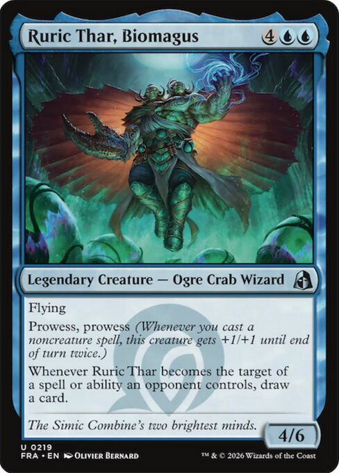 Ruric Thar, Biomagus - Reality Fracture MTG spoiler