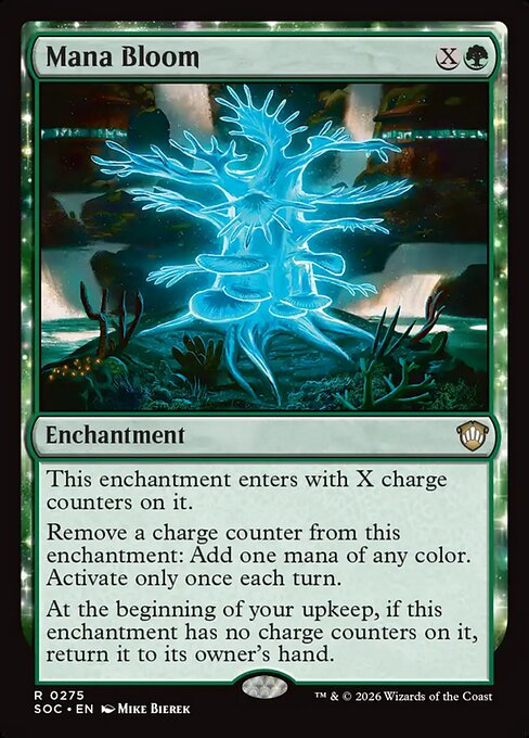 Mana Bloom - Secrets of Strixhaven Commander MTG spoiler