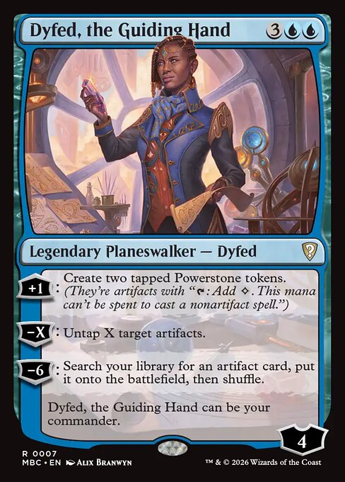 Dyfed, the Guiding Hand - Mystery Booster: Commander Edition MTG spoiler