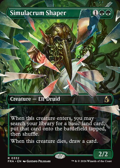 Simulacrum Shaper - Reality Fracture MTG spoiler