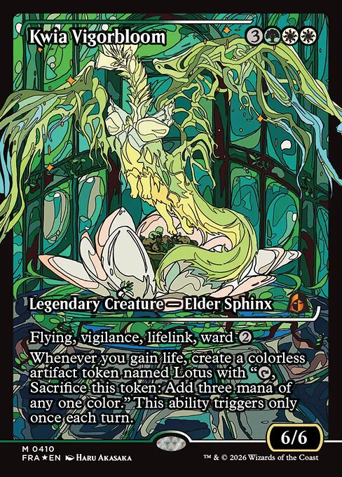 Kwia Vigorbloom - Reality Fracture MTG spoiler