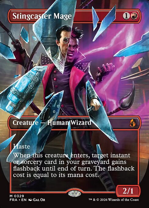 Stingcaster Mage - Reality Fracture MTG spoiler