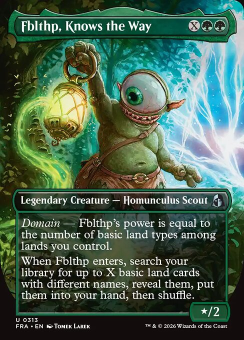 Fblthp, Knows the Way - Reality Fracture MTG spoiler