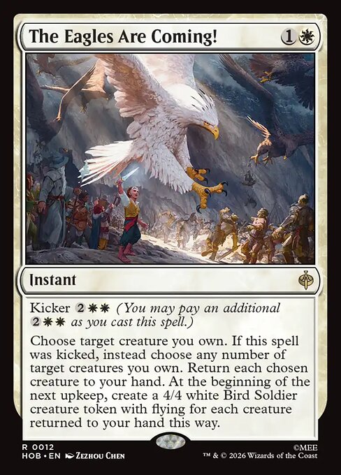 The Eagles Are Coming! - The Hobbit MTG spoiler