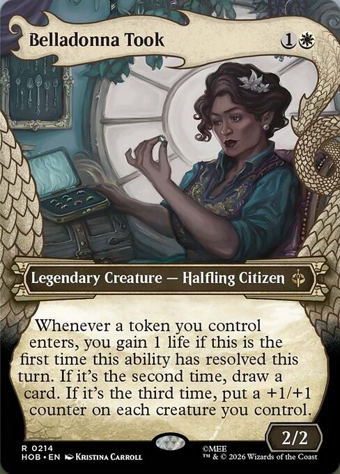 Belladonna Took - The Hobbit MTG spoiler