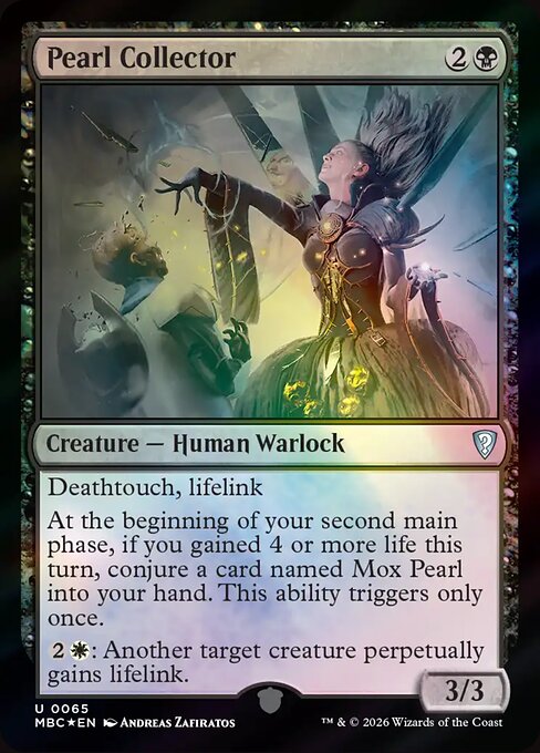 Pearl Collector - Mystery Booster: Commander Edition MTG spoiler