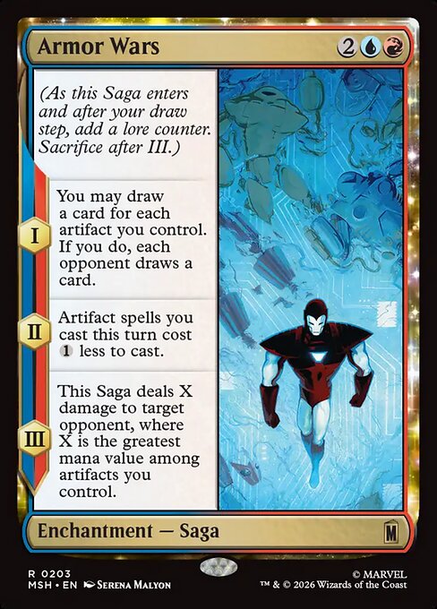 Armor Wars - Marvel Super Heroes MTG spoiler