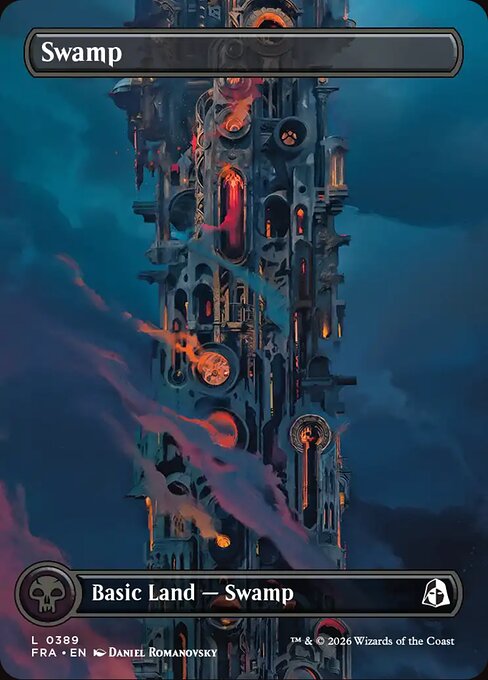 Swamp - Reality Fracture MTG spoiler