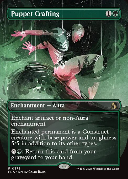 Puppet Crafting - Reality Fracture MTG spoiler