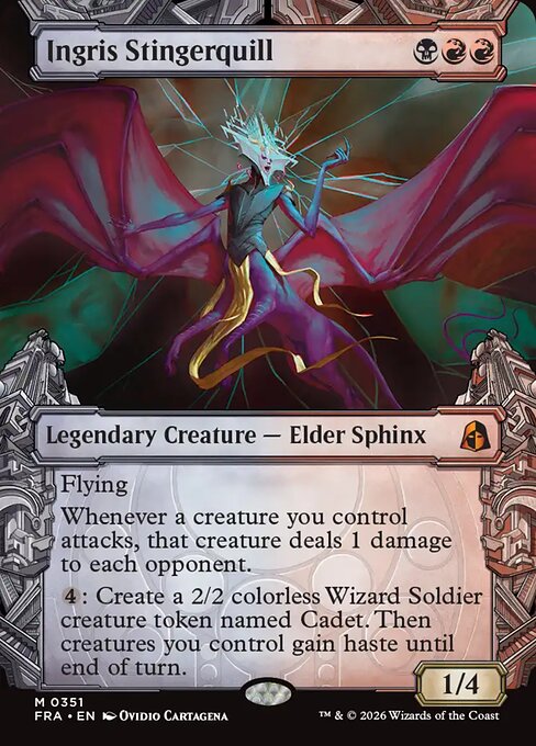 Ingris Stingerquill - Reality Fracture MTG spoiler