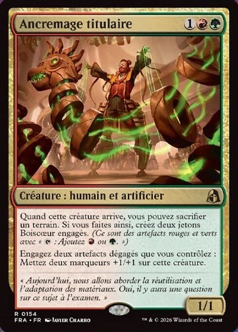 Tenured Tethermage - Reality Fracture MTG spoiler