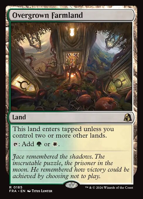 Overgrown Farmland - Reality Fracture MTG spoiler