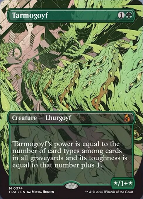 Tarmogoyf - Reality Fracture MTG spoiler
