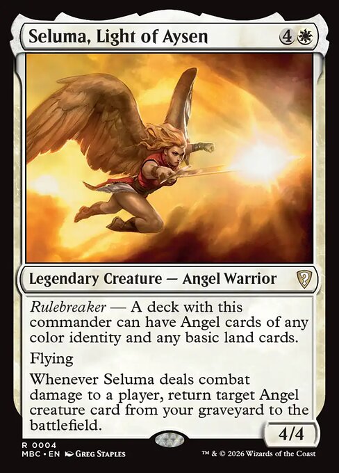 Seluma, Light of Aysen - Mystery Booster: Commander Edition MTG spoiler