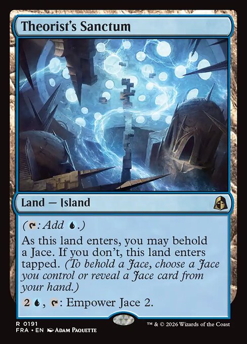 Theorist's Sanctum - Reality Fracture MTG spoiler