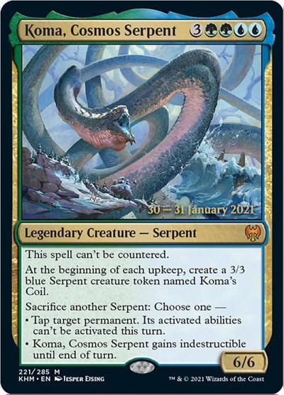 Koma, Cosmos Serpent