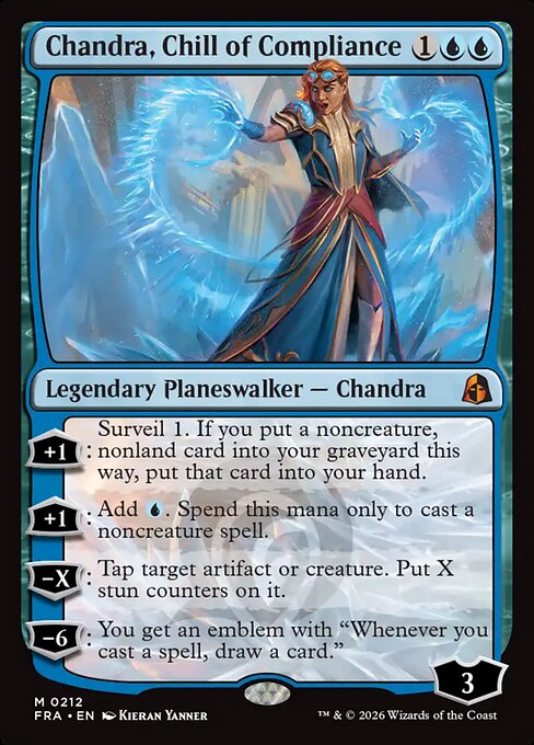 Chandra, Chill of Compliance - Reality Fracture MTG spoiler