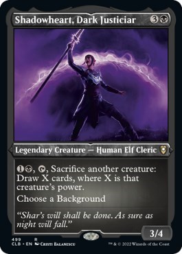 Shadowheart, Dark Justiciar (Foil Etched)