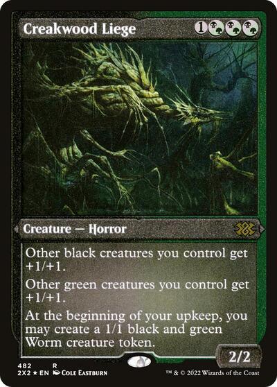 Creakwood Liege (Foil Etched)