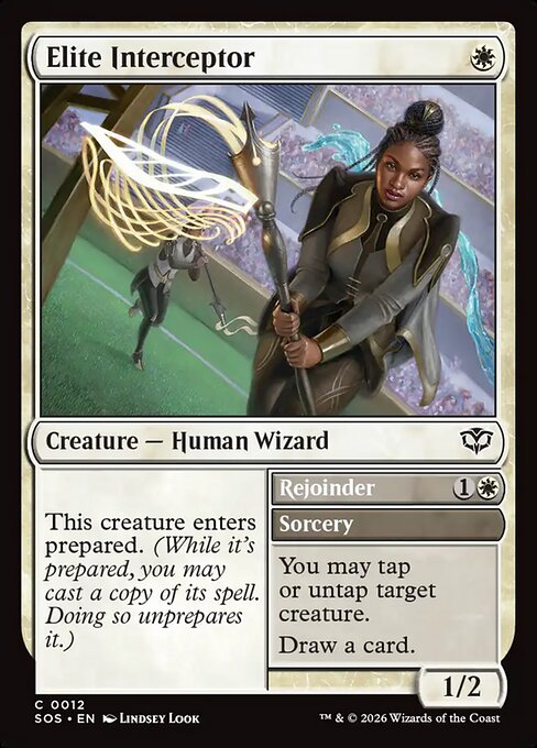 Elite Interceptor // Rejoinder - Secrets of Strixhaven MTG spoiler