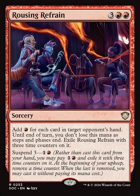 Rousing Refrain - Secrets of Strixhaven Commander MTG spoiler