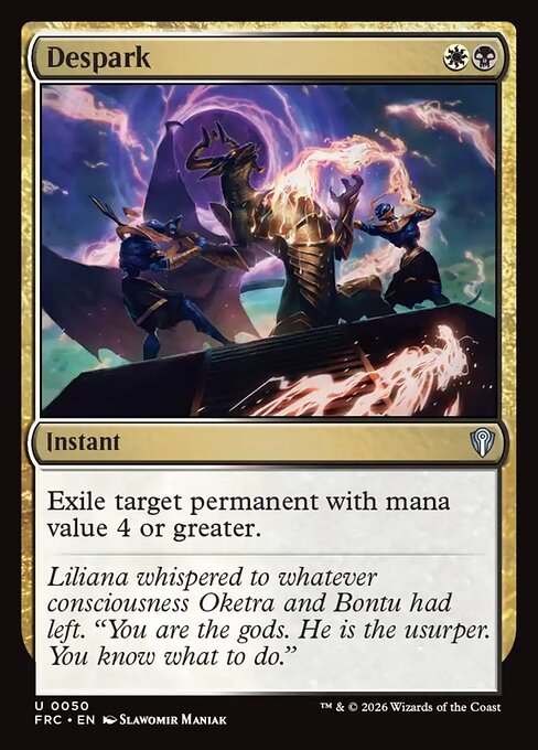 Despark - Reality Fracture Commander MTG spoiler
