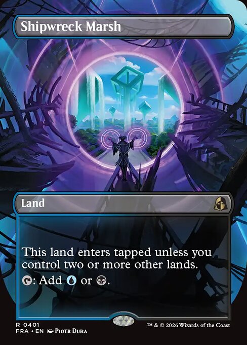 Shipwreck Marsh - Reality Fracture MTG spoiler