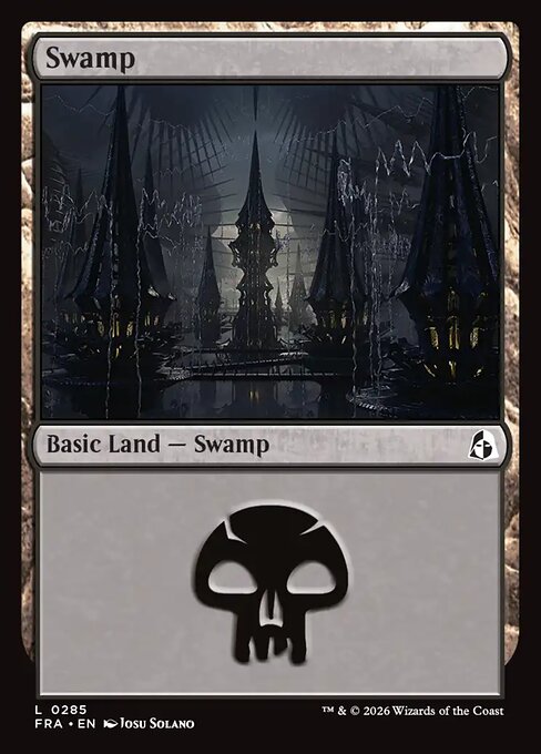 Swamp - Reality Fracture MTG spoiler