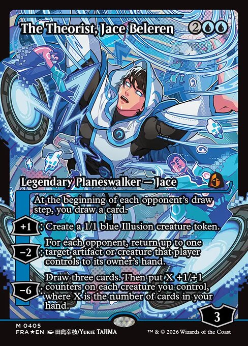 The Theorist, Jace Beleren - Reality Fracture MTG spoiler