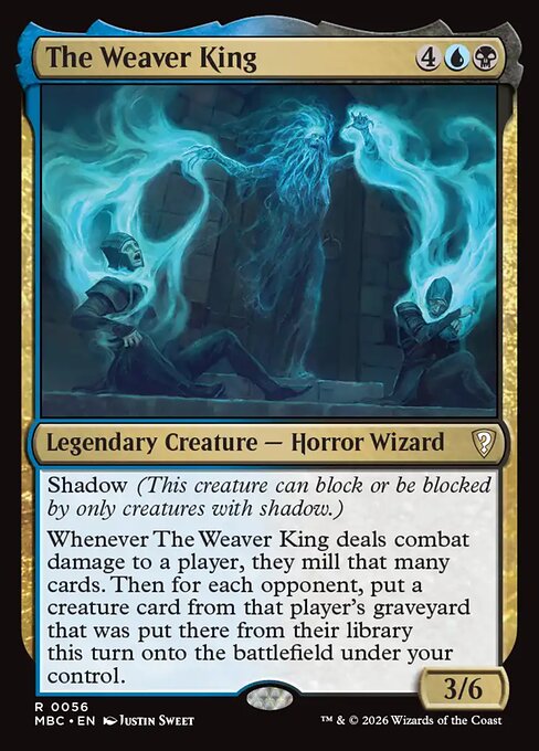 The Weaver King - Mystery Booster: Commander Edition MTG spoiler