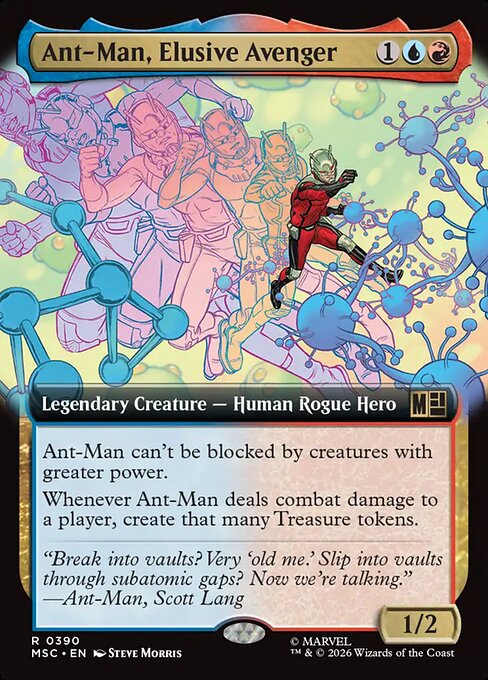 Ant-Man, Elusive Avenger - Marvel Super Heroes Commander MTG spoiler