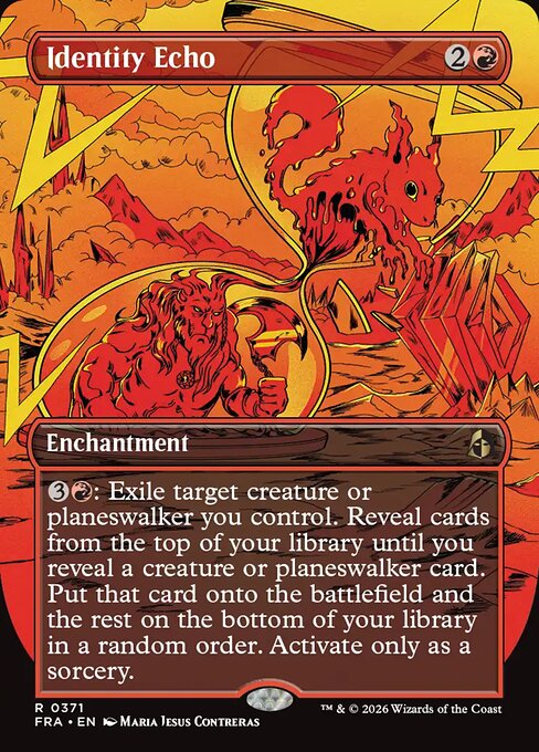 Identity Echo - Reality Fracture MTG spoiler