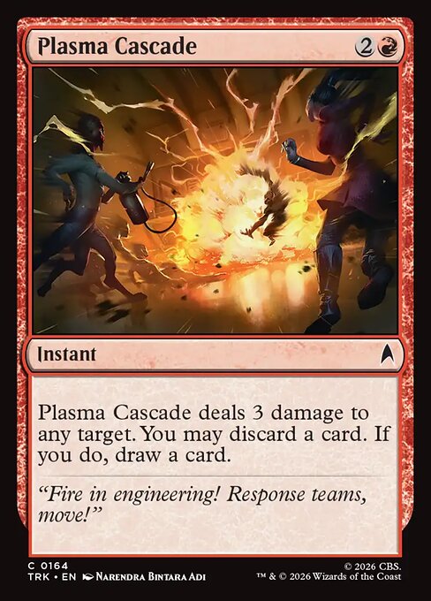 Plasma Cascade - Star Trek MTG spoiler