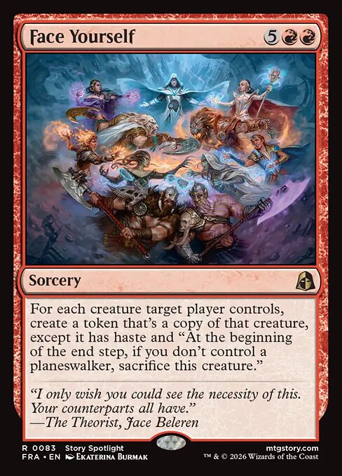 Face Yourself - Reality Fracture MTG spoiler