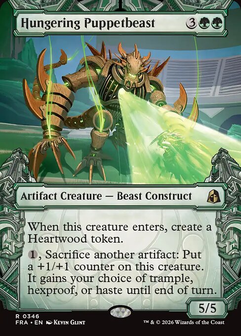 Hungering Puppetbeast - Reality Fracture MTG spoiler