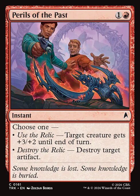 Perils of the Past - Star Trek MTG spoiler