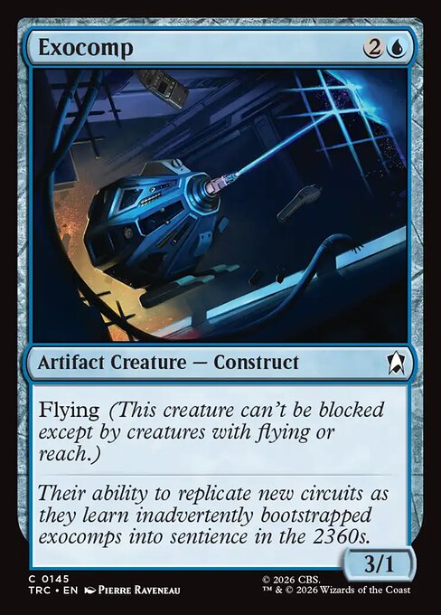 Exocomp - Star Trek Commander MTG spoiler
