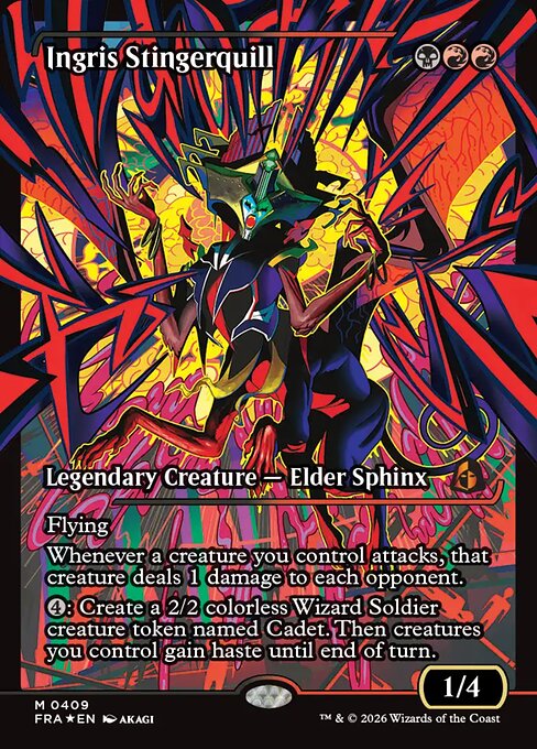 Ingris Stingerquill - Reality Fracture MTG spoiler