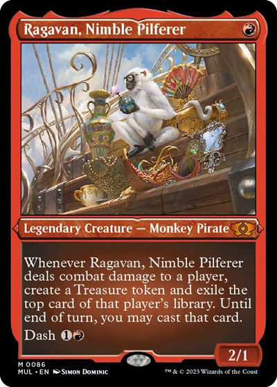 Ragavan, Nimble Pilferer (Foil Etched)