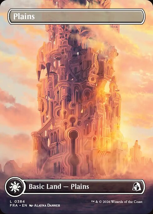 Plains - Reality Fracture MTG spoiler
