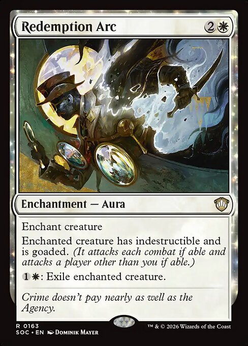 Redemption Arc - Secrets of Strixhaven Commander MTG spoiler