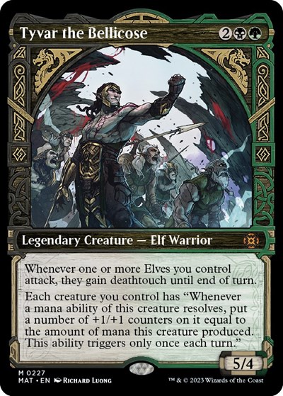 Tyvar the Bellicose (Halo Foil)