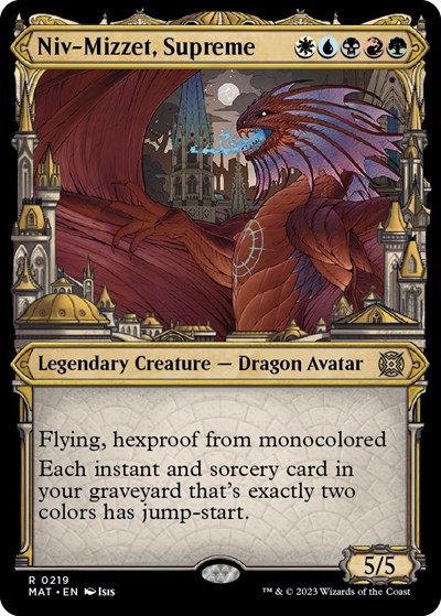Niv-Mizzet, Supreme (Halo Foil)