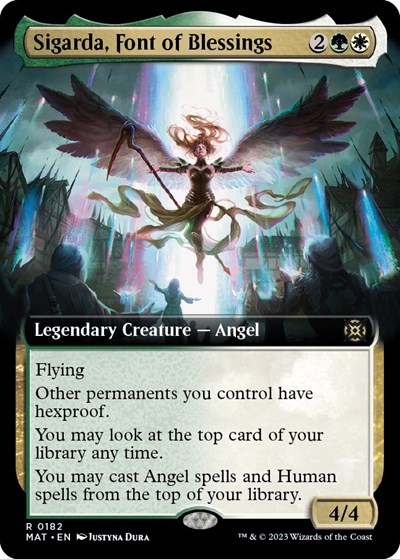 Sigarda, Font of Blessings (Extended Art)