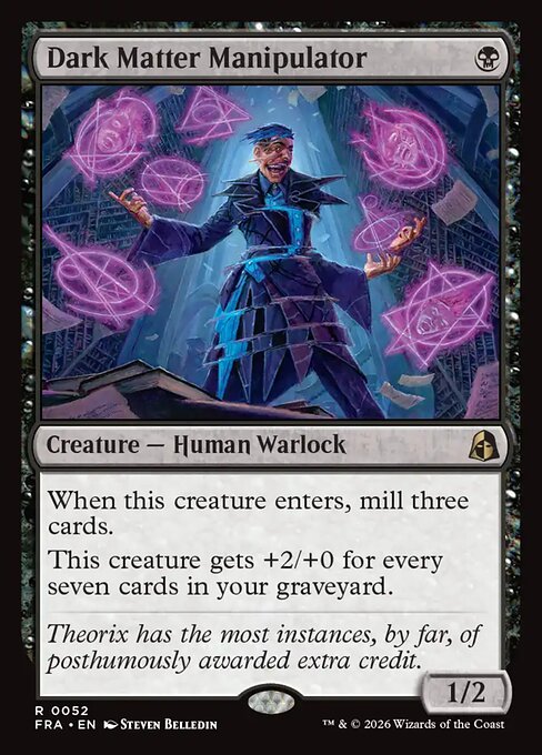 Dark Matter Manipulator - Reality Fracture MTG spoiler