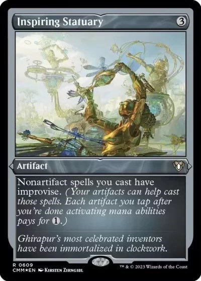 Inspiring Statuary (Foil Etched)