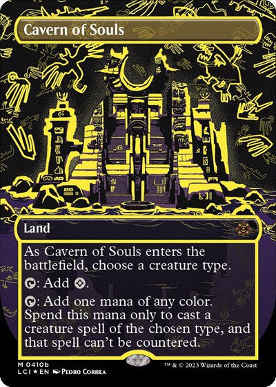 Cavern of Souls (Neon Yellow)