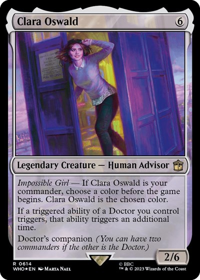 Clara Oswald (Surge Foil)
