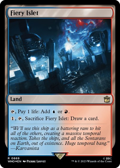 Fiery Islet (Surge Foil)